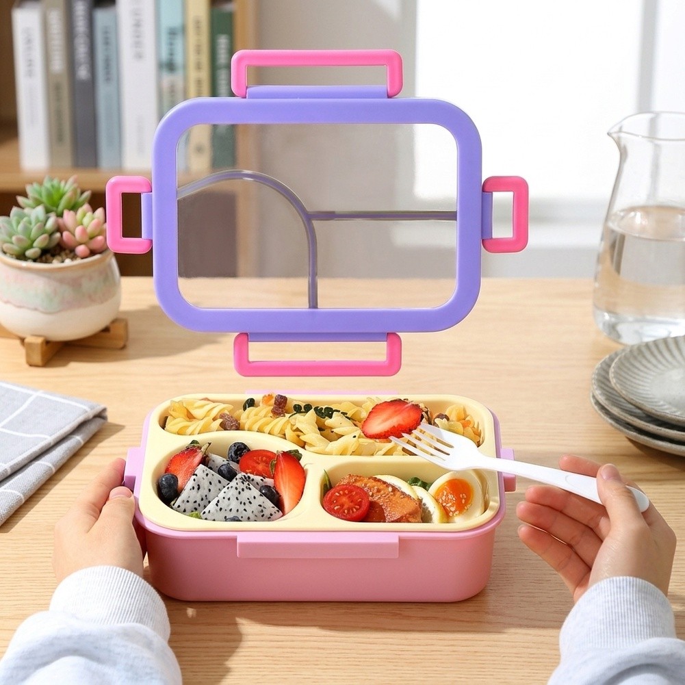 Bento Box - علبة طعام من الفولاذ المقاوم للصدأ