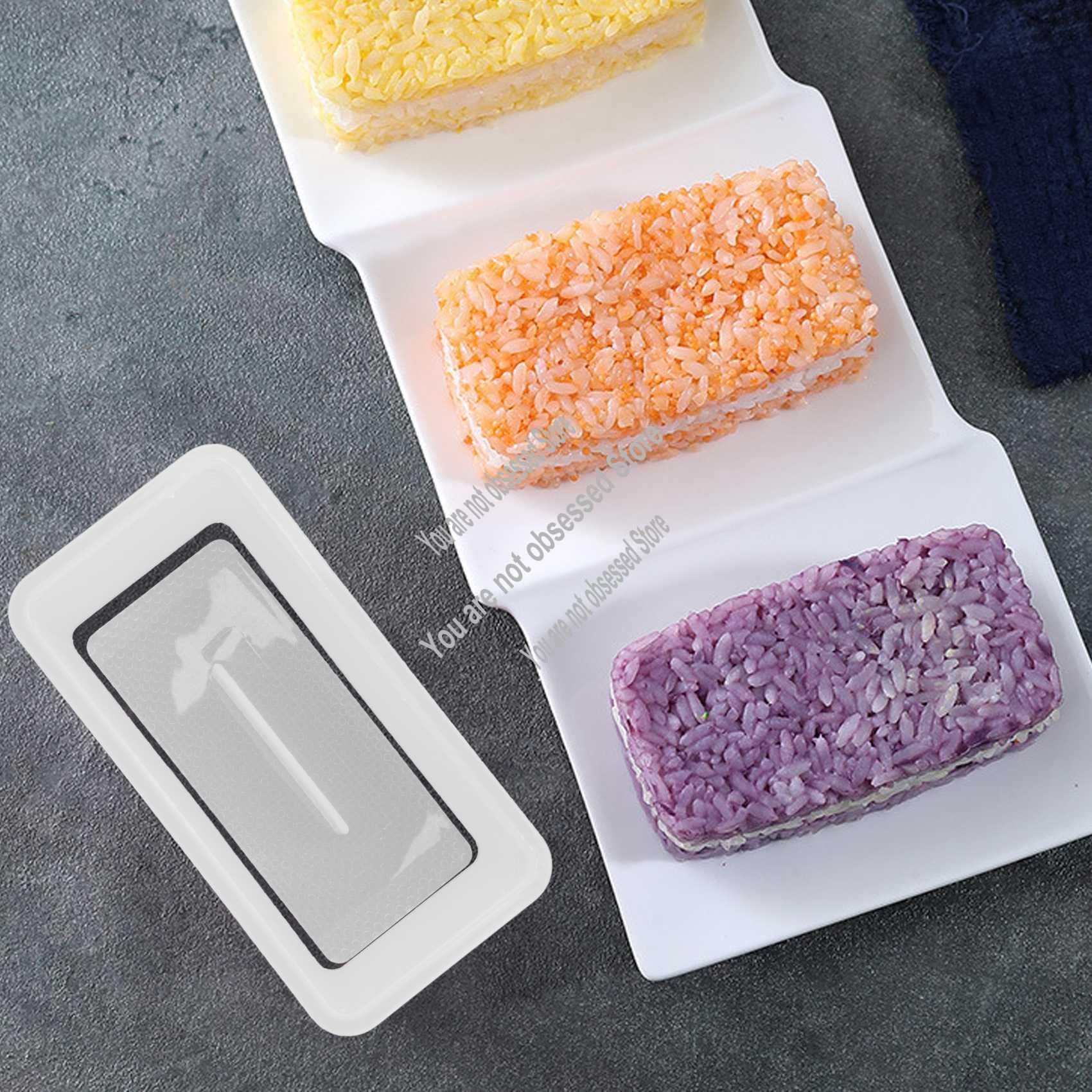 Sushi Making Kit - 4 قطع صانع Musubi قوالب الصحافة