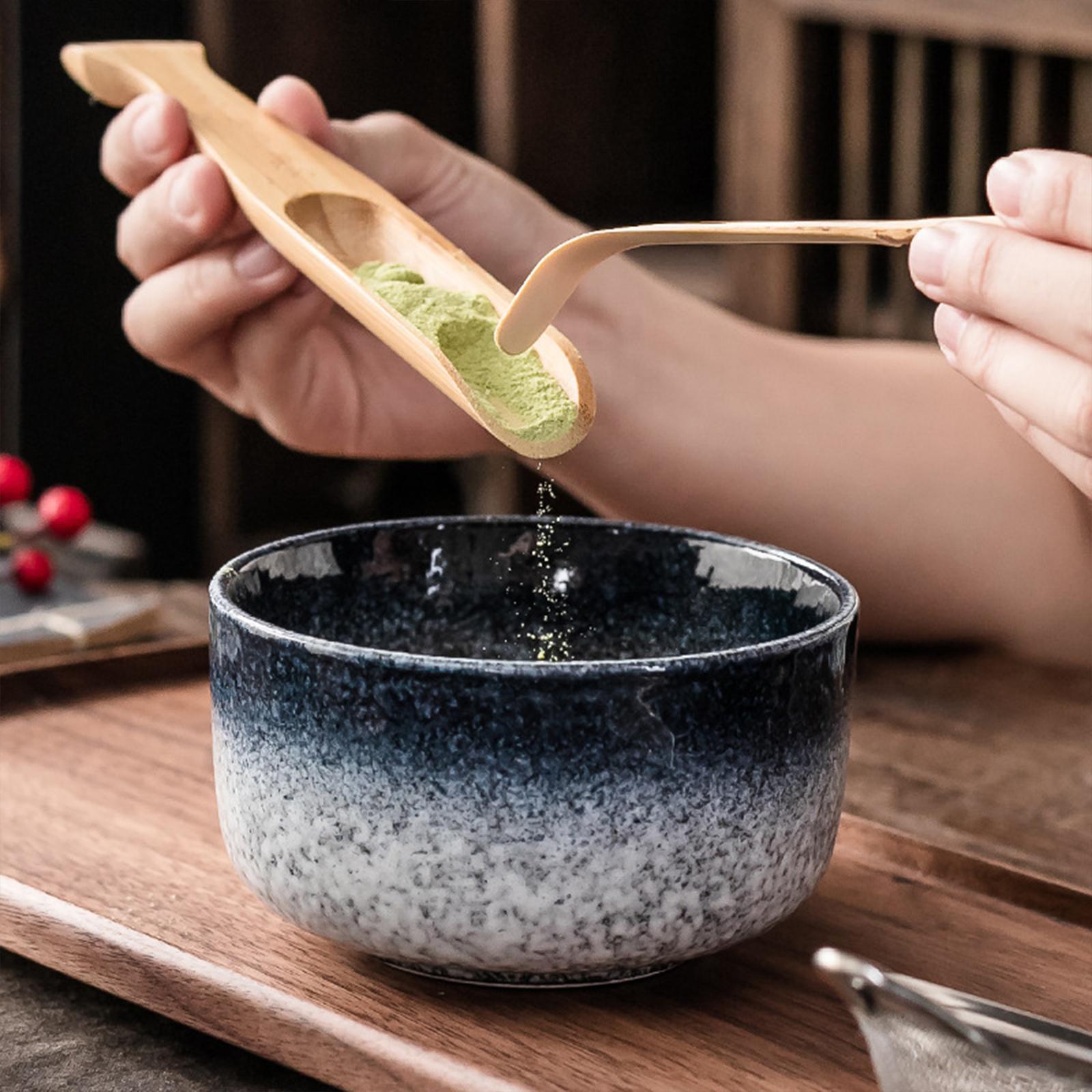 Japanese Tea - وعاء ماتشا سيراميكي أصلي على الطراز