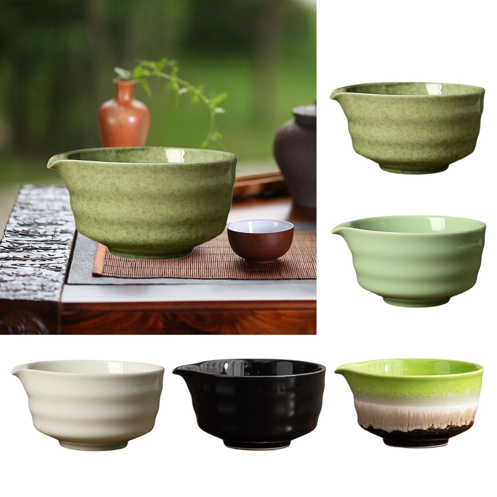 وعاء ماتشا من السيراميك مع فوه - مراجعة Japanese Tea وسعره