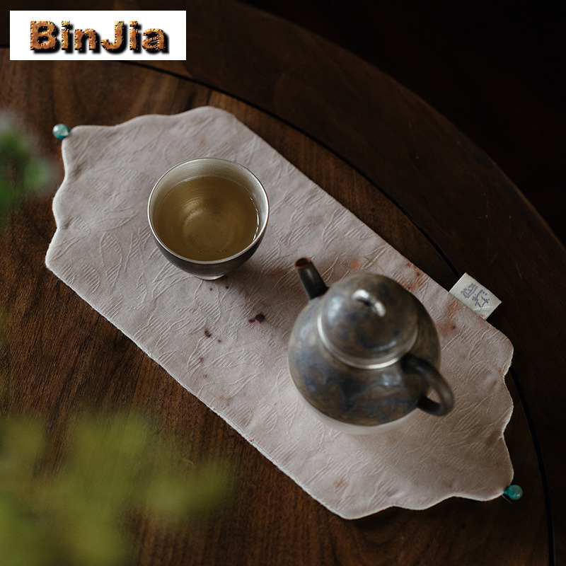النمط الياباني القطن الكتان طا - مراجعة Japanese Tea وسعره