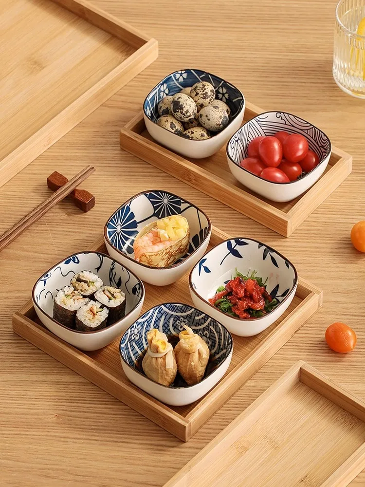 طبق توابل سيراميك على الطراز ا - مراجعة Japanese Snacks وسعره