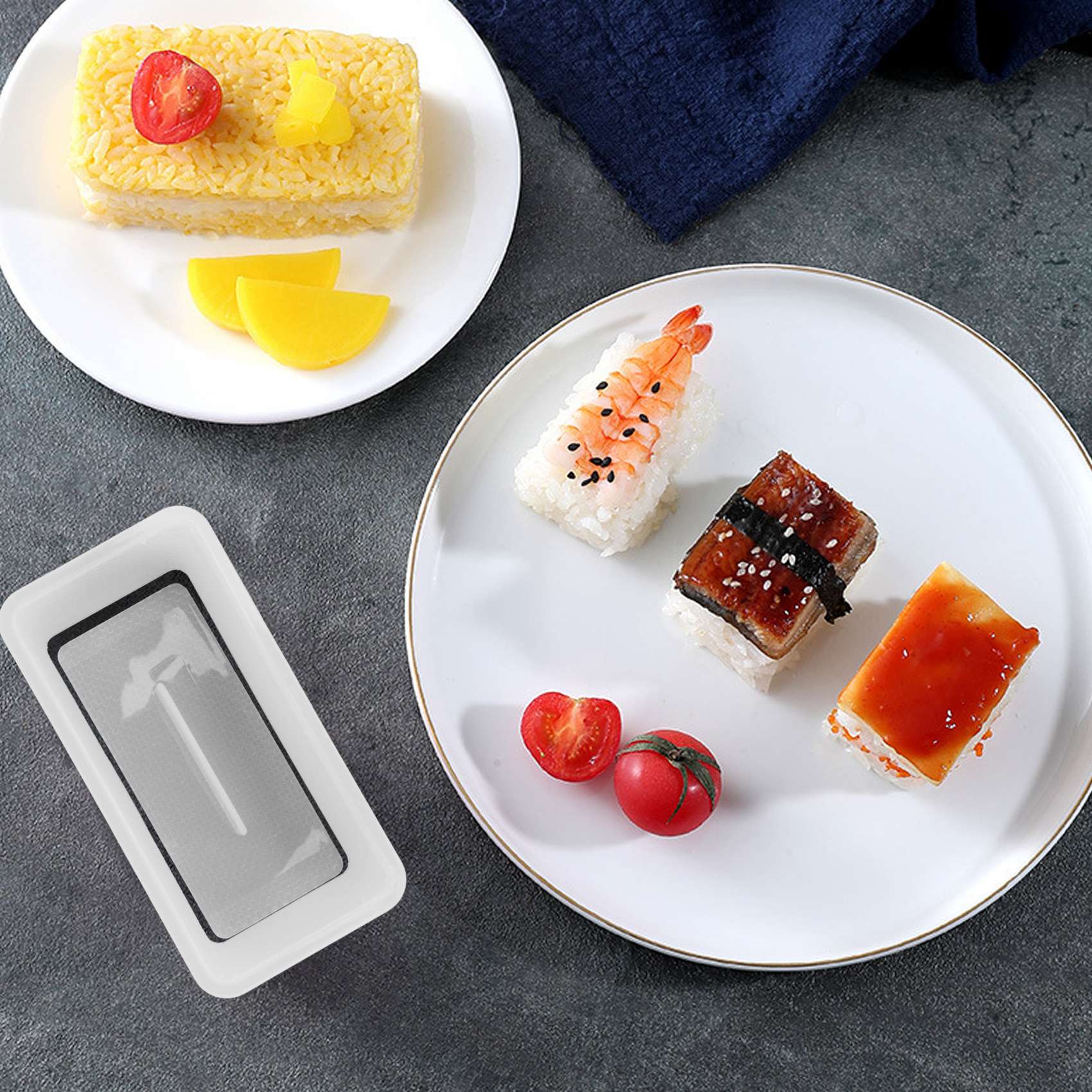4 قطع صانع Musubi قوالب الصحاف - مراجعة Sushi Making Kit وسعره