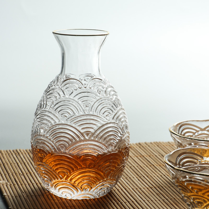 طقم إبريق ساكي ياباني زجاجي مع - مراجعة Japanese Pottery وسعره