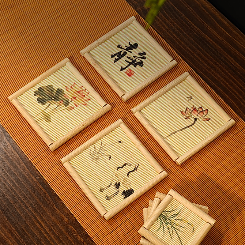 مجموعة من 5 قواعد أكواب شاي من - مراجعة Japanese Tea وسعره
