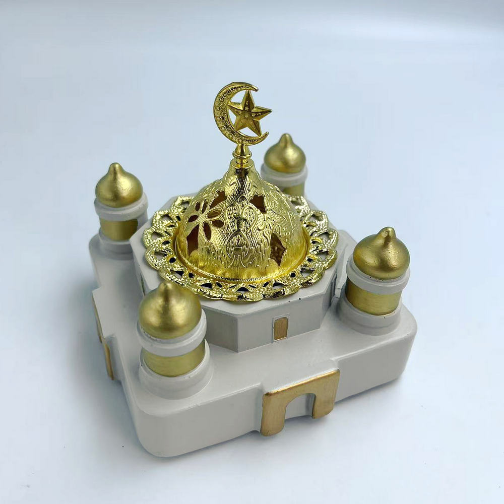 مبخرة إسلامية من الراتنج على ش - مراجعة Incense Holder وسعره
