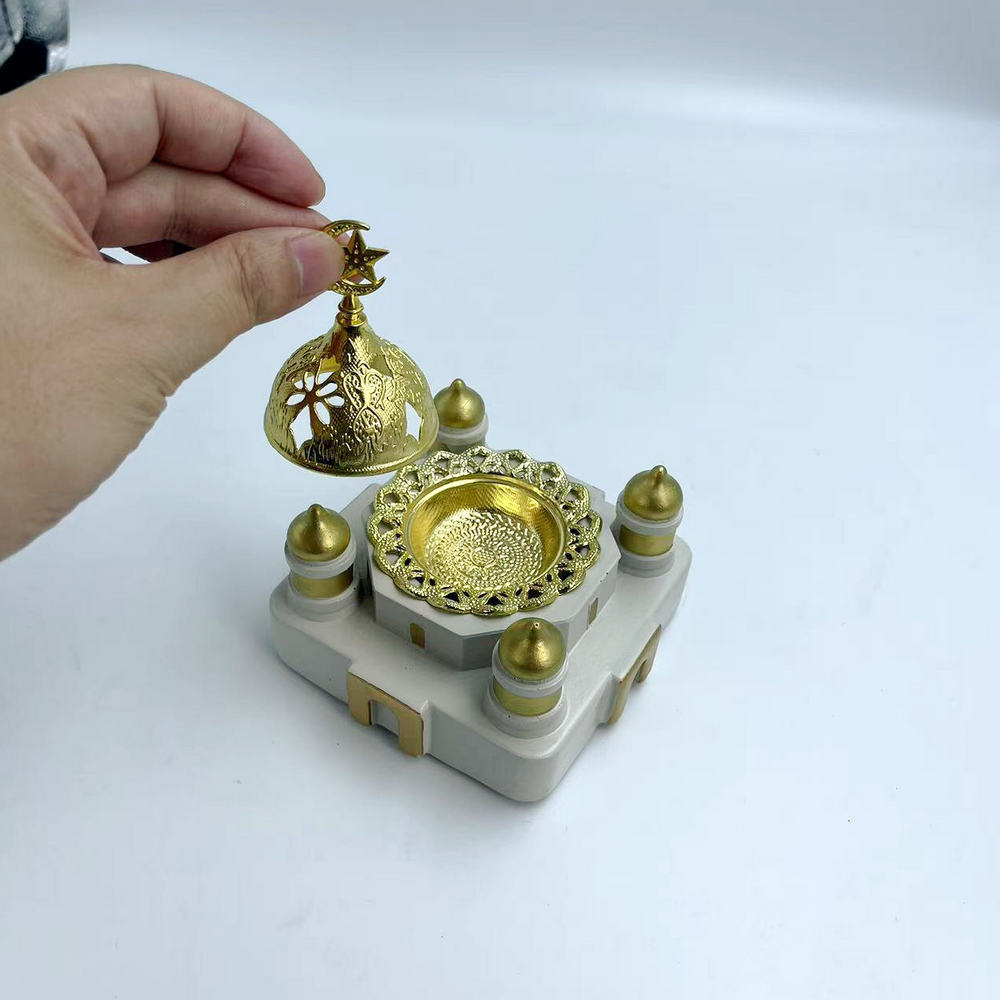 مبخرة إسلامية من الراتنج على ش - مراجعة Incense Holder وسعره