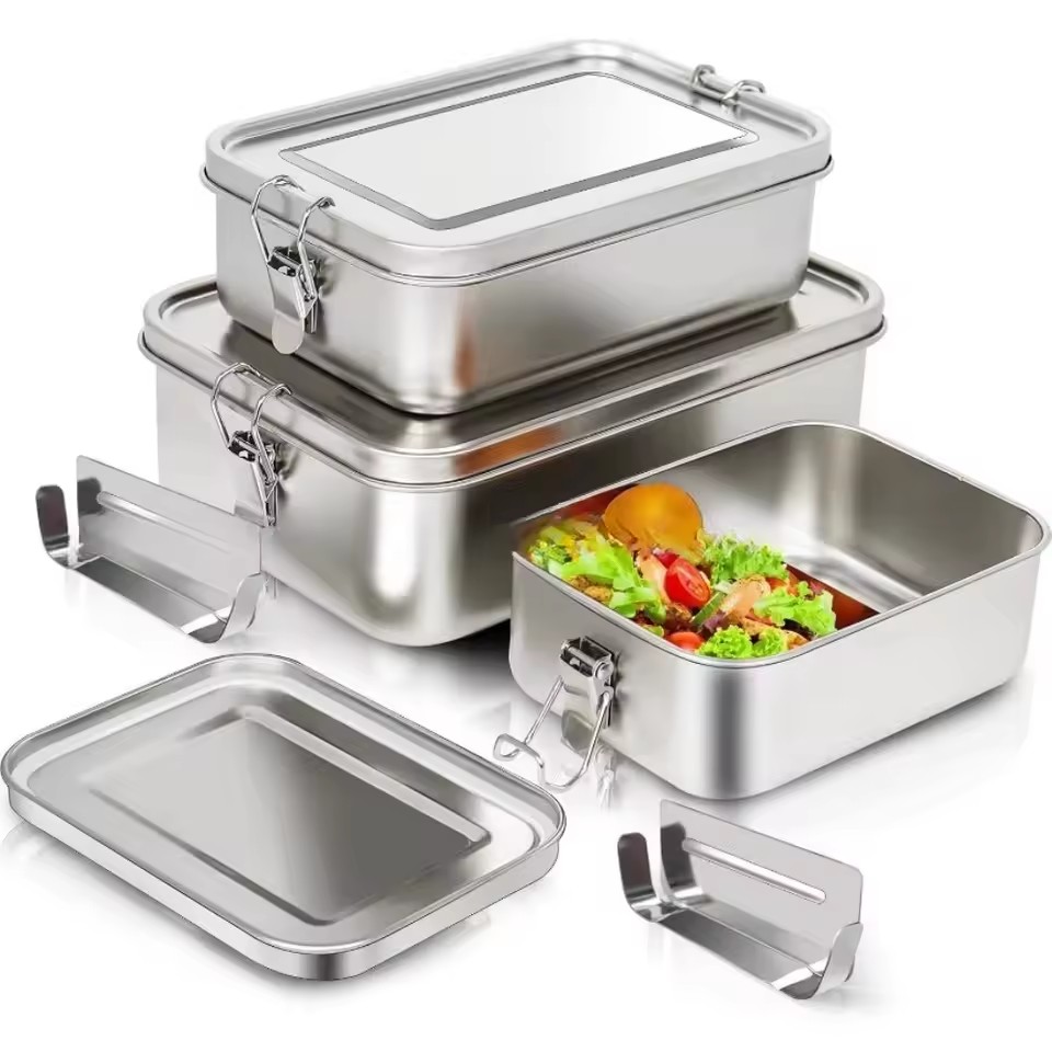 صندوق غداء من الفولاذ المقاوم  - مراجعة Bento Box وسعره